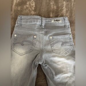 Justice Girl’s Gray Jeans